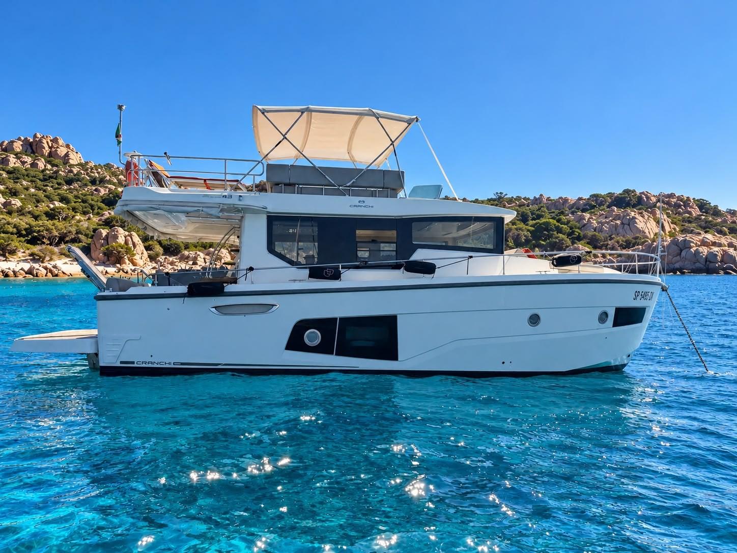 cranchi Eco trawler 43 long distance