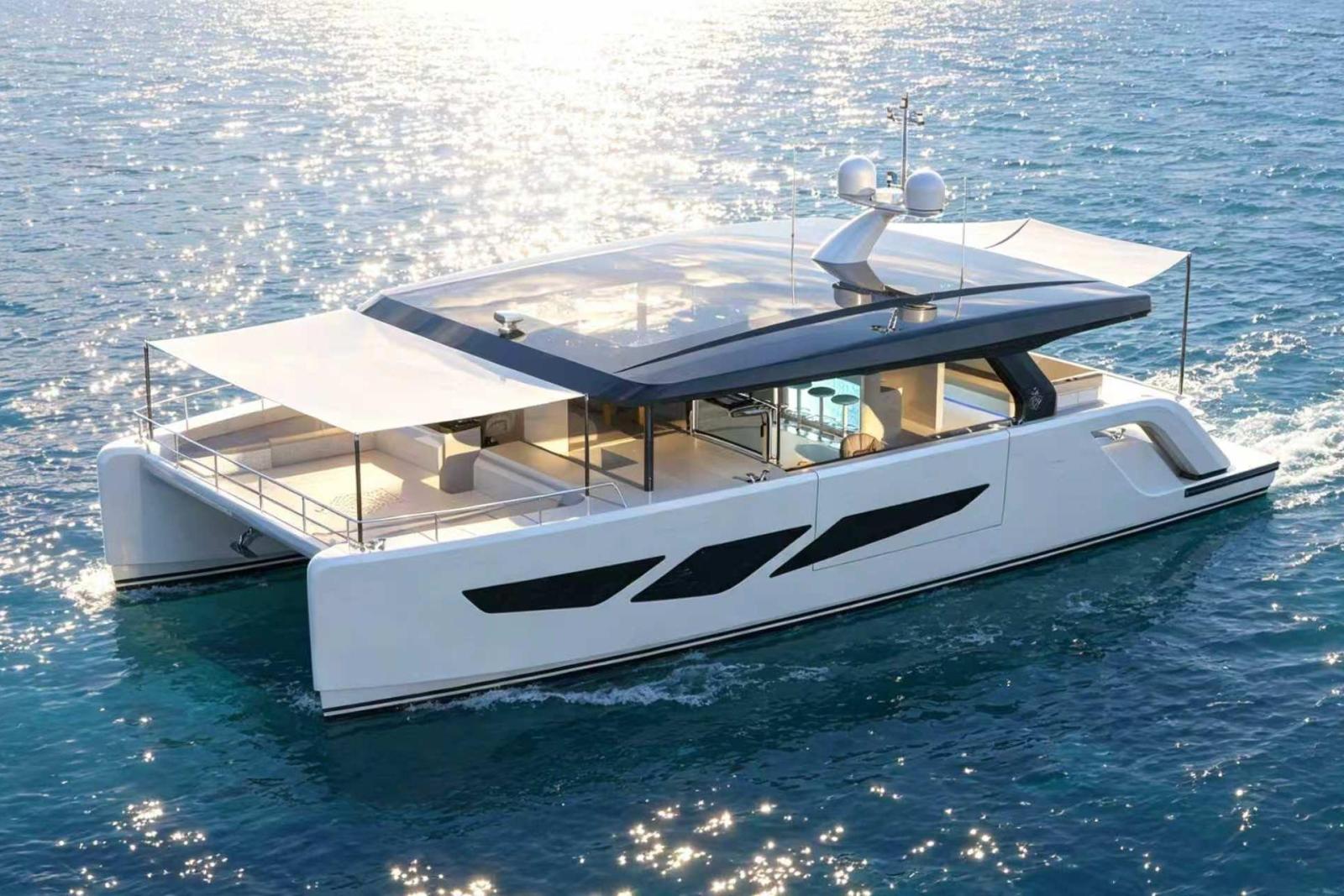 Catamaran Diamond Yachts P55 Power Catamaran