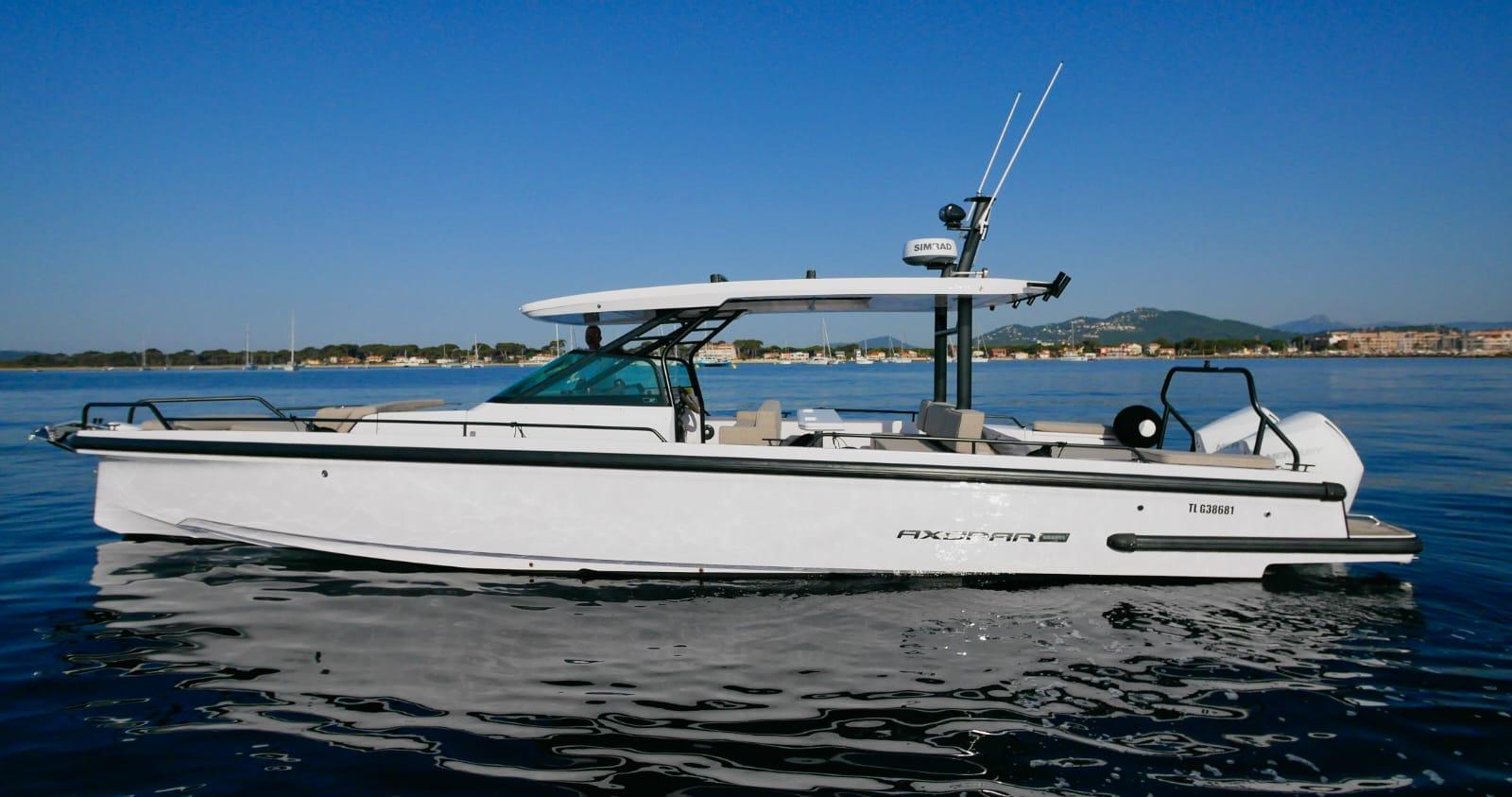 axopar 37 sun top brabus line