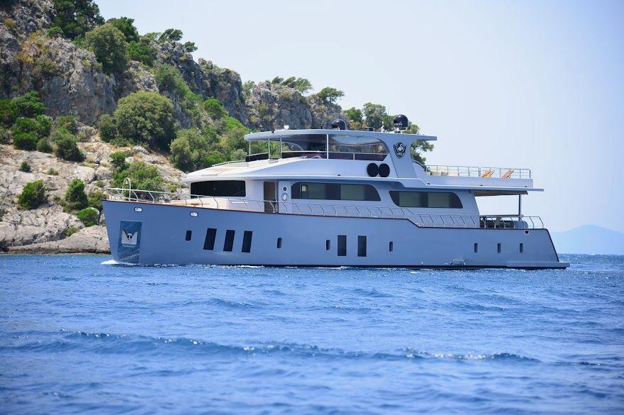 fethiye shipyard Mysy trawler 26m