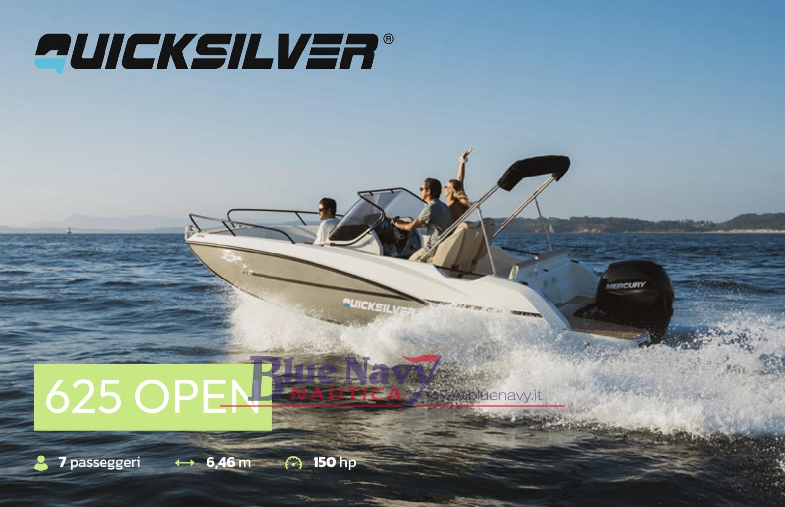 quicksilver 625 open (6,46mt)-novita del 2026!