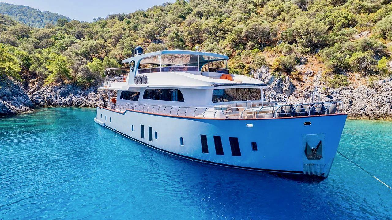 fethiye shipyard Mysy trawler 26m