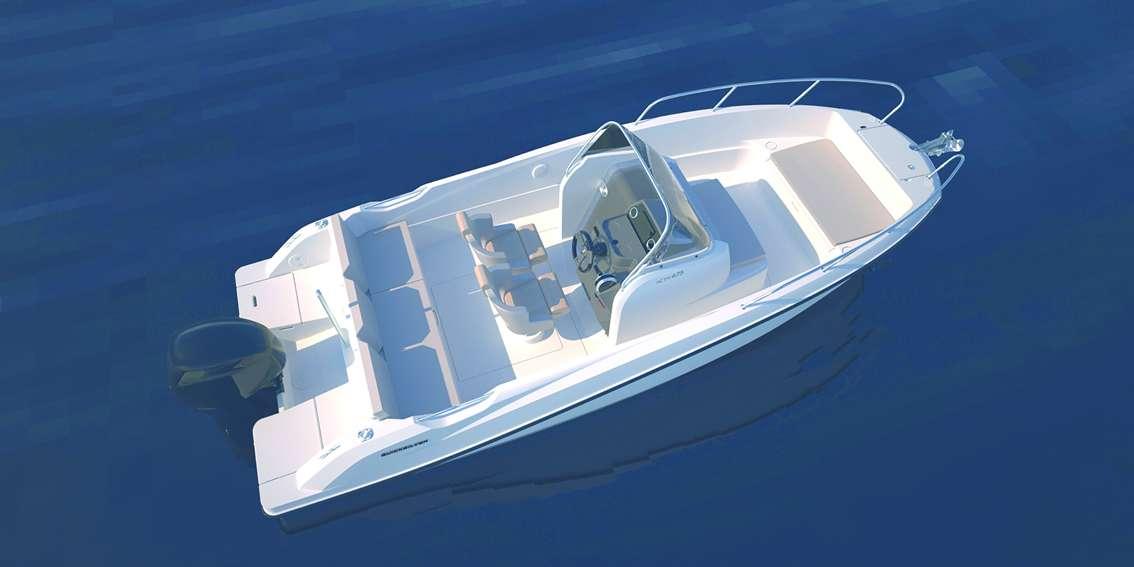quicksilver Activ 675 open equipe pret a partir