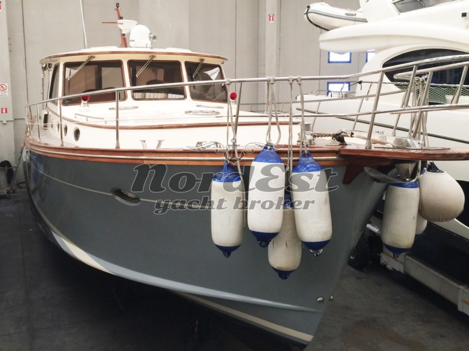 abati yachts Portland ay 55 lobster hard top