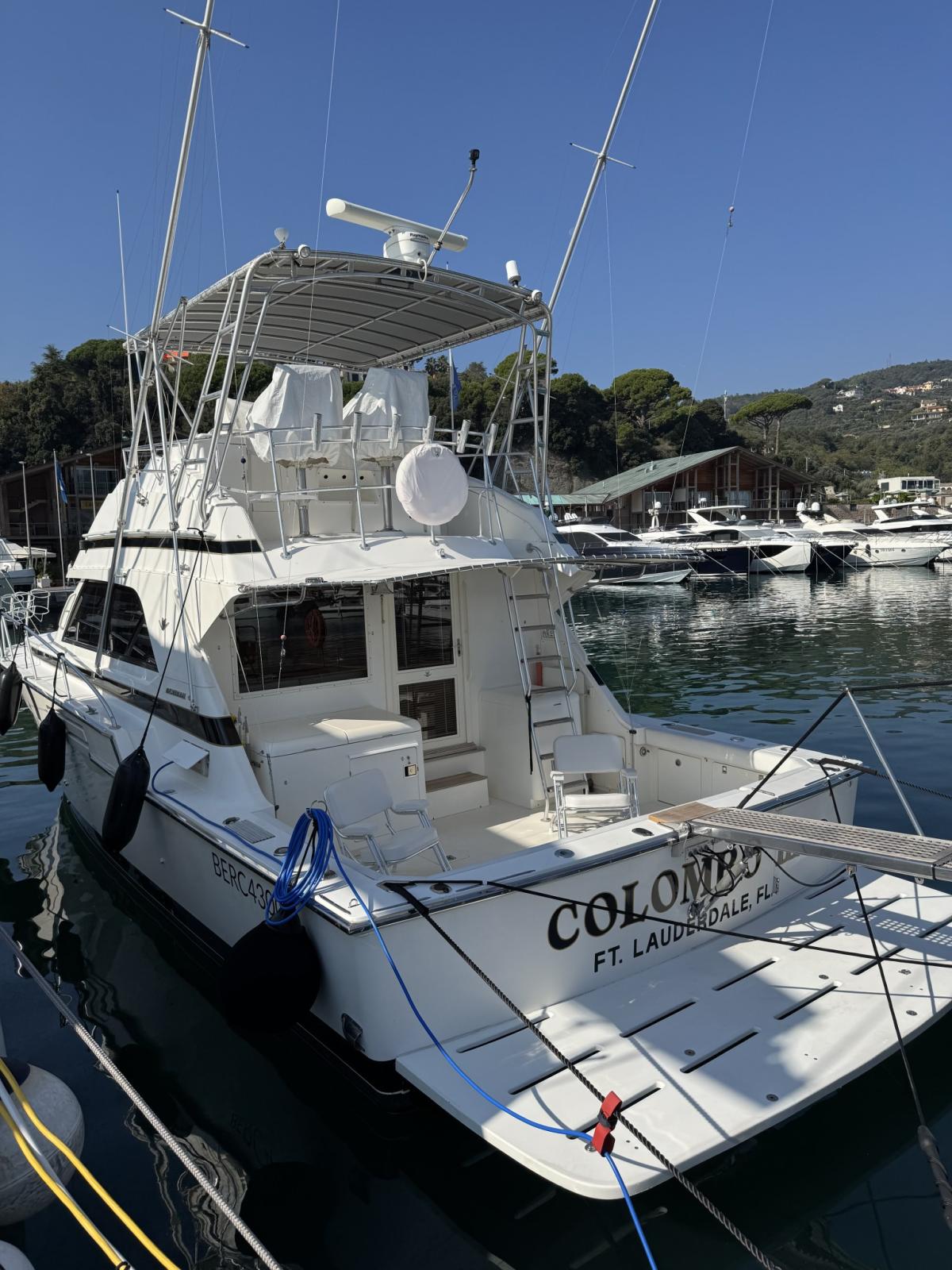 bertram yacht 43' convertible