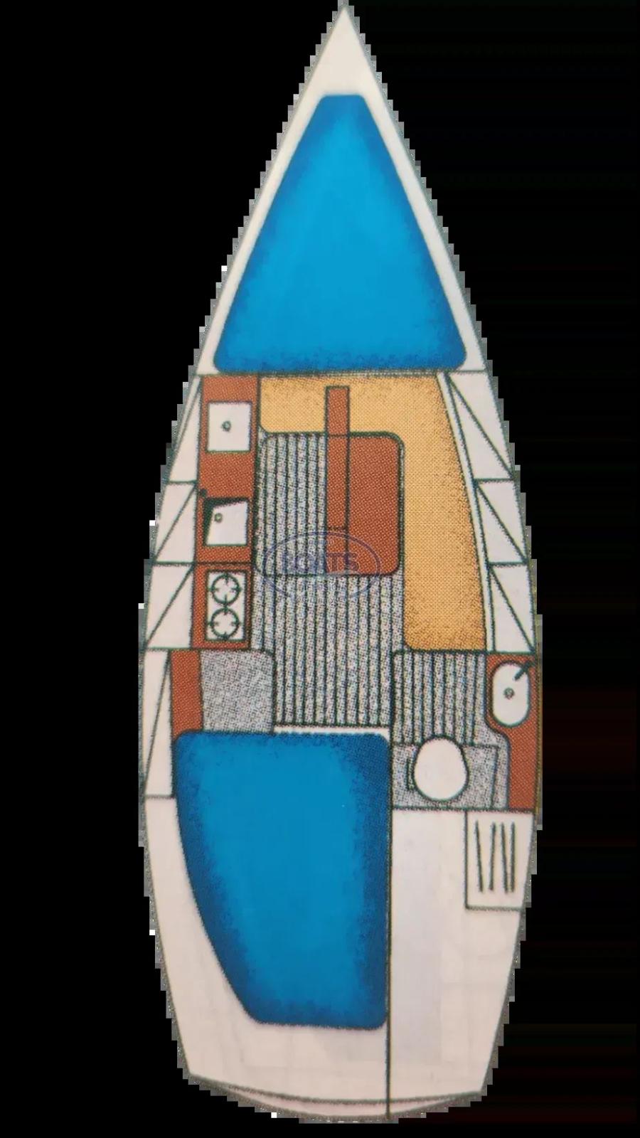 beneteau First 24 quille relevable