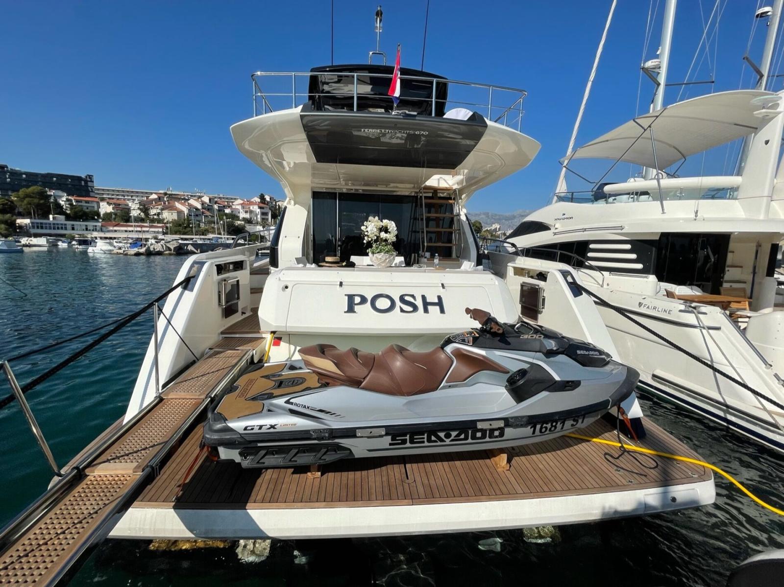 ferretti yachts 670