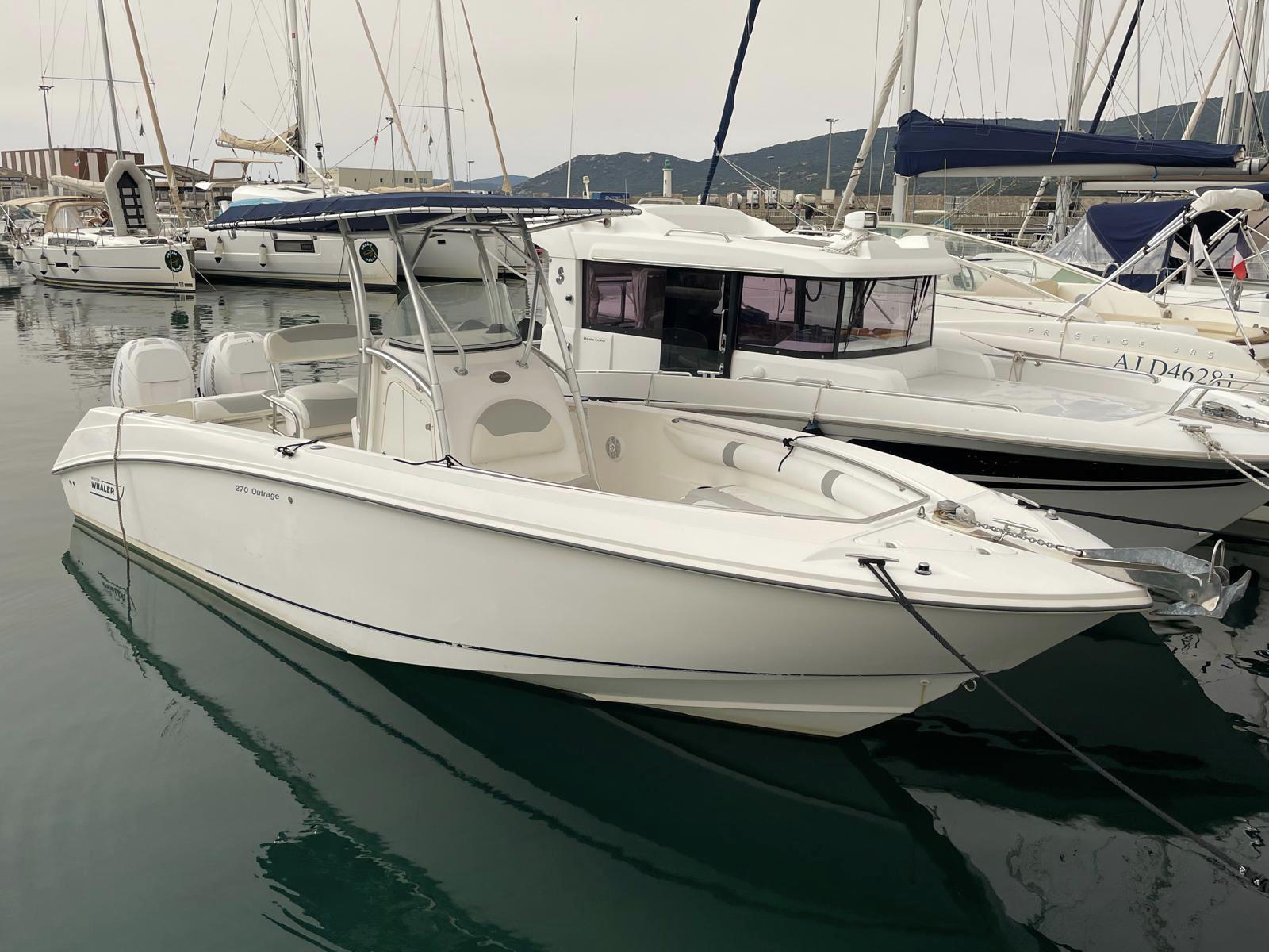 boston whaler 270 outrage