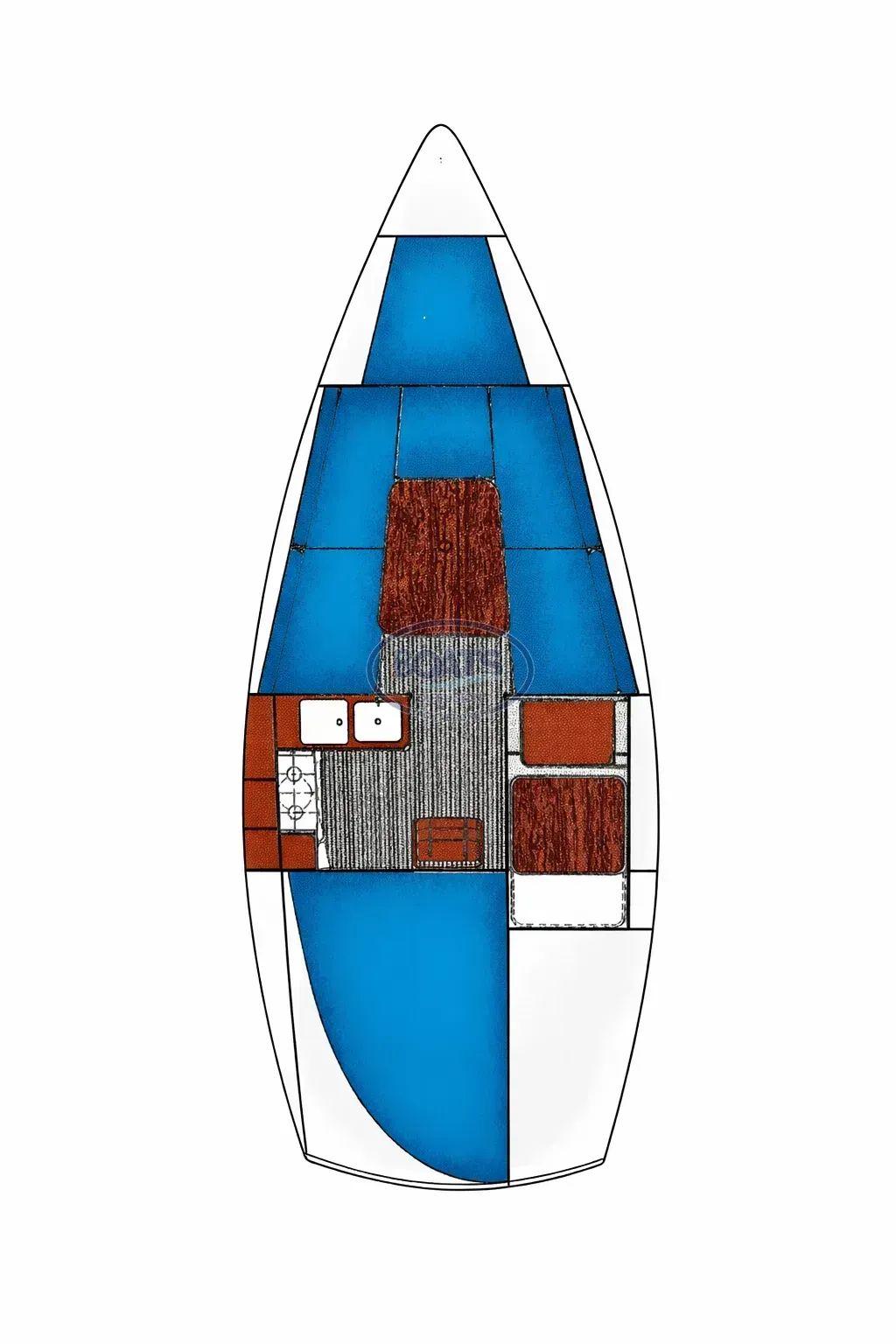 beneteau First 235 quille relevable