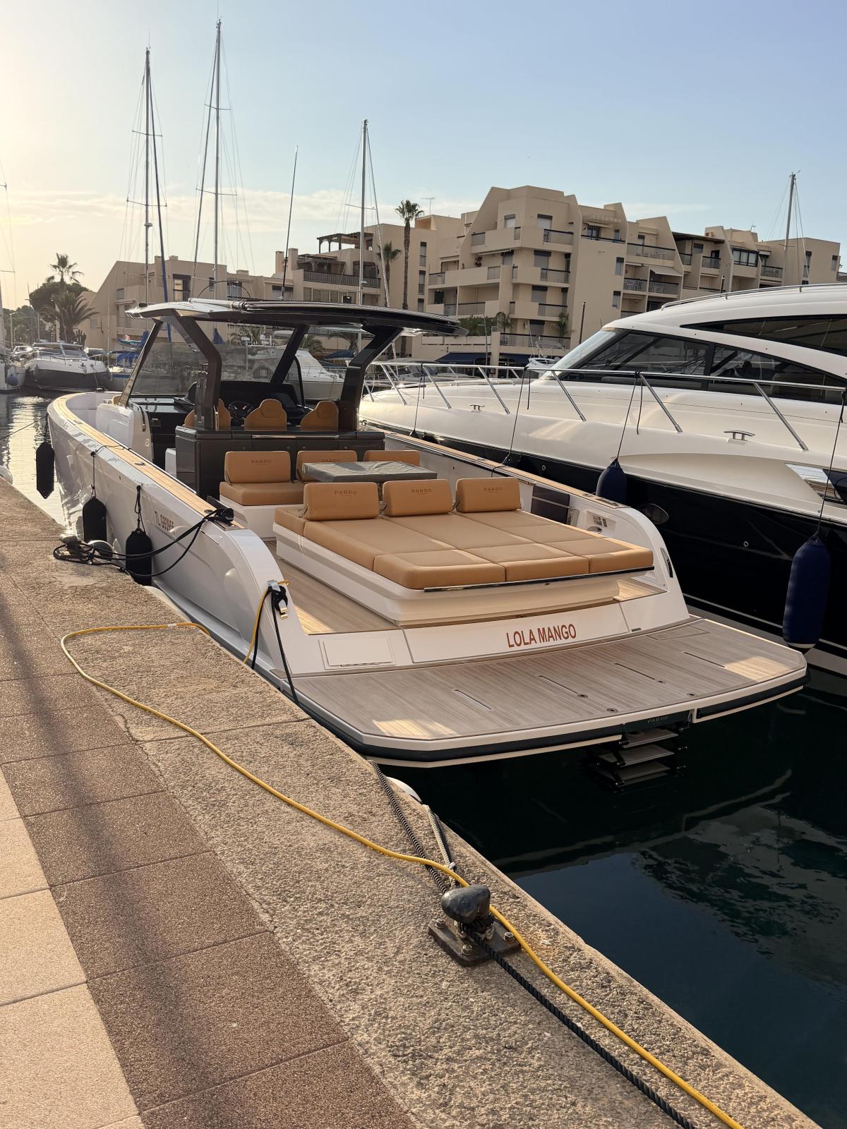 pardo yachts 43