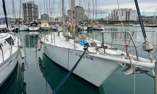 Custom built boat steel sailing yacht 16m – damien design.
