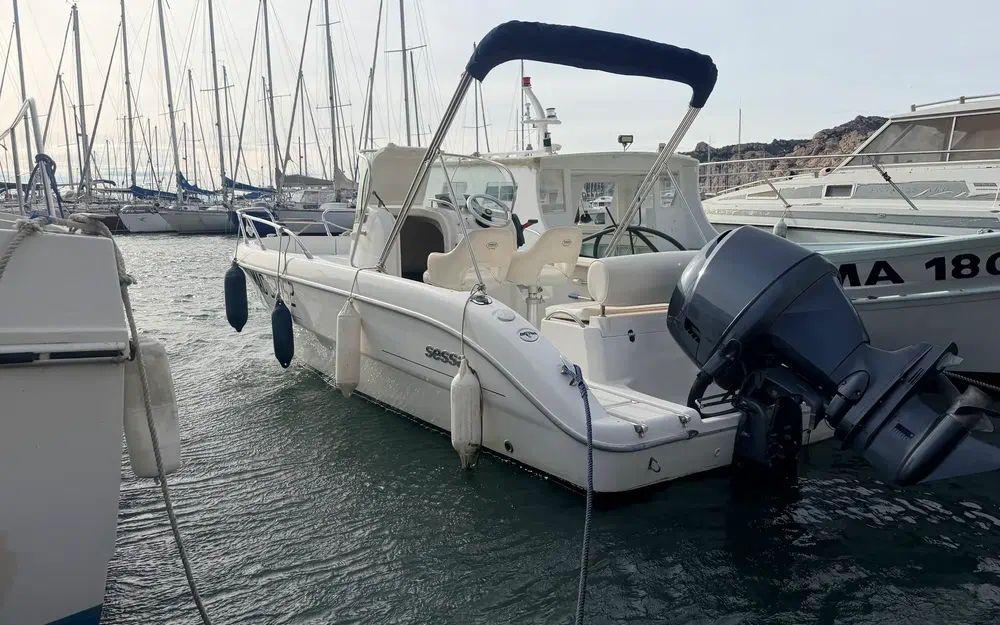 sessa marine Key largo 20 deck