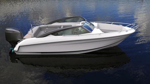 Parker 690 bow rider