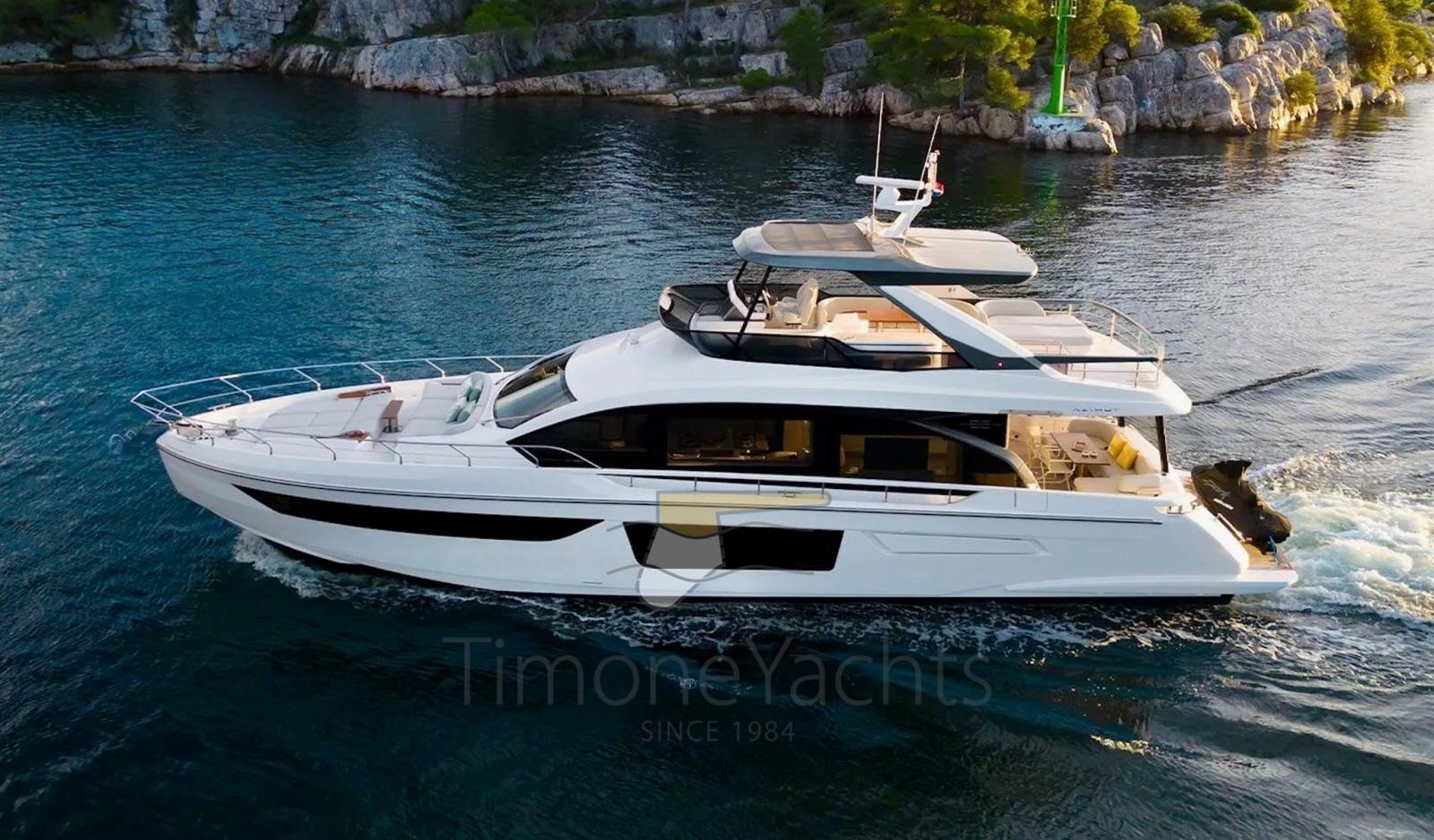 azimut 68 flybridge