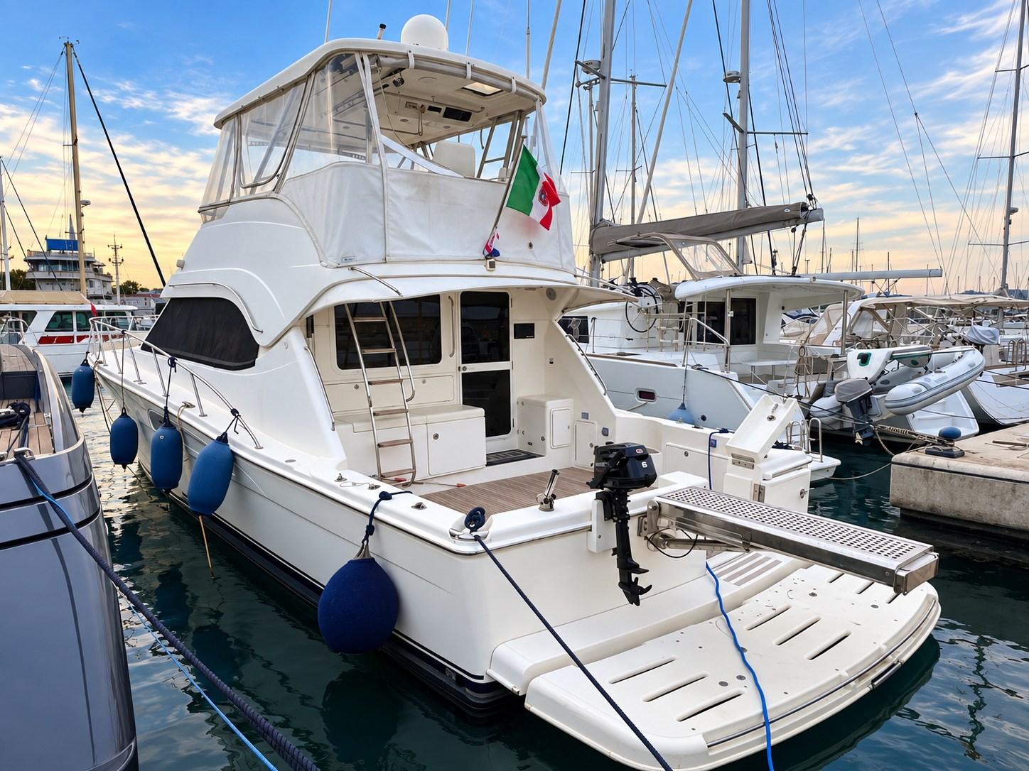 riviera marine 47 g2 flybridge
