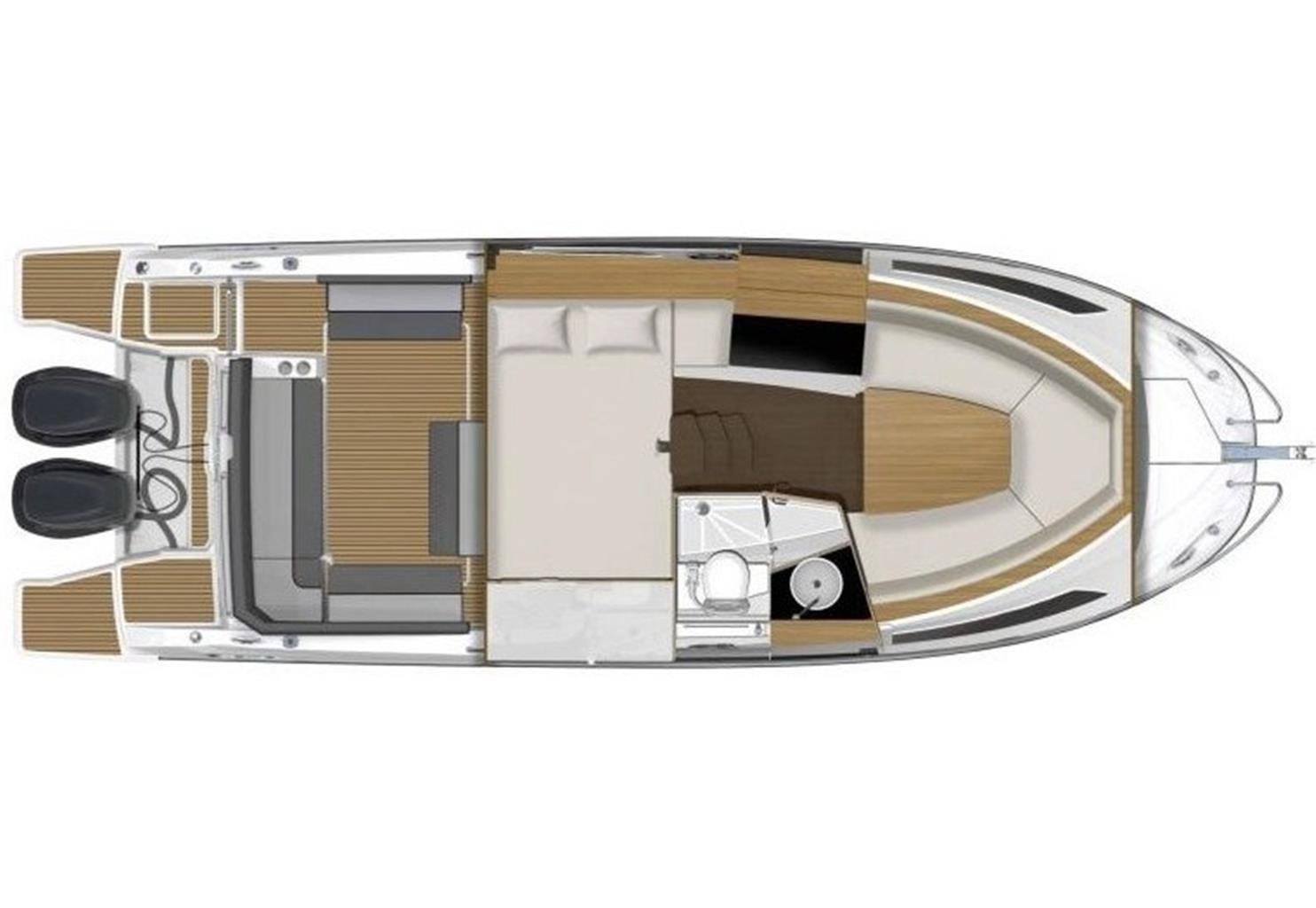 jeanneau Cap camarat 9.0 wa serie 2