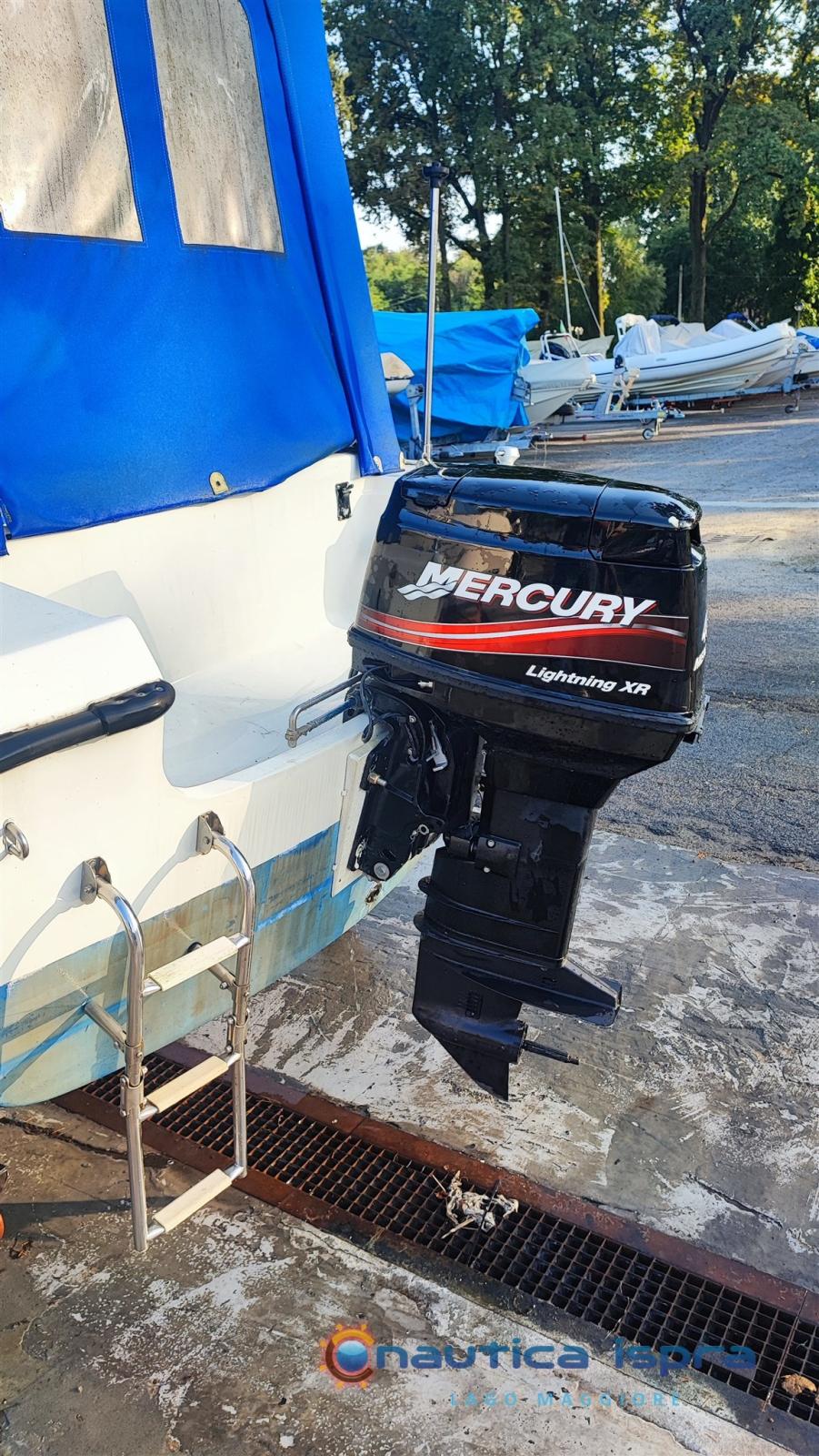 pilotina vega Hurricane con motore mercury 40cv 2t