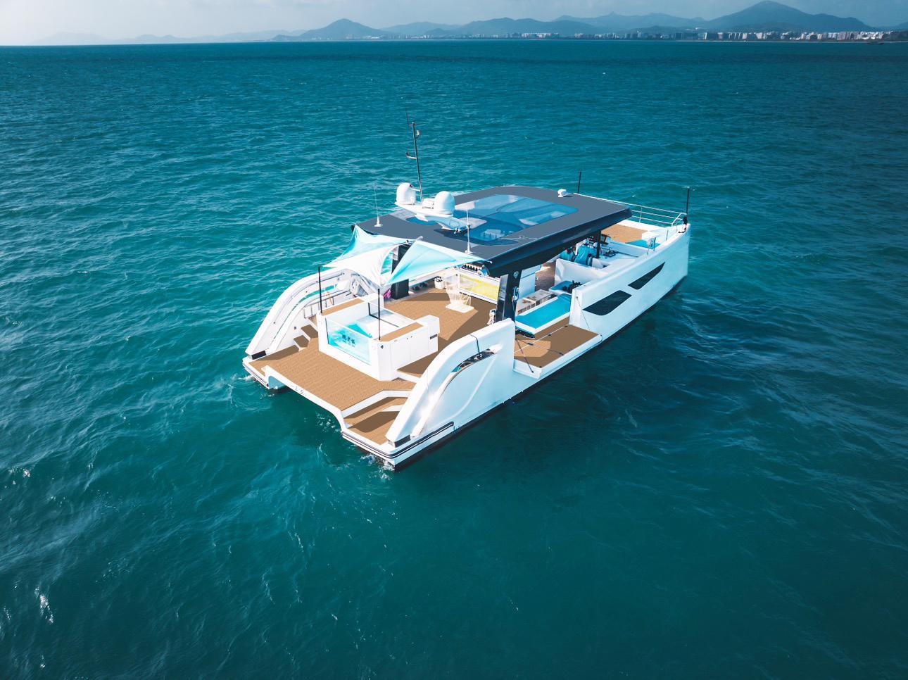 Catamaran Diamond Yachts P55 Power Catamaran