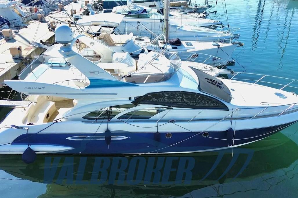azimut 50 flybridge