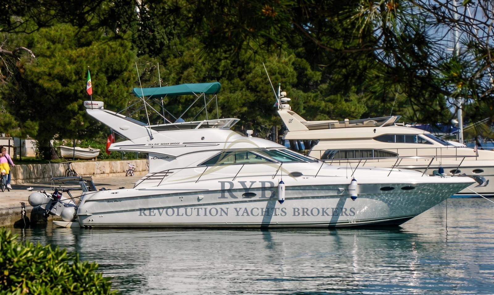 sea ray 400 sedan bridge