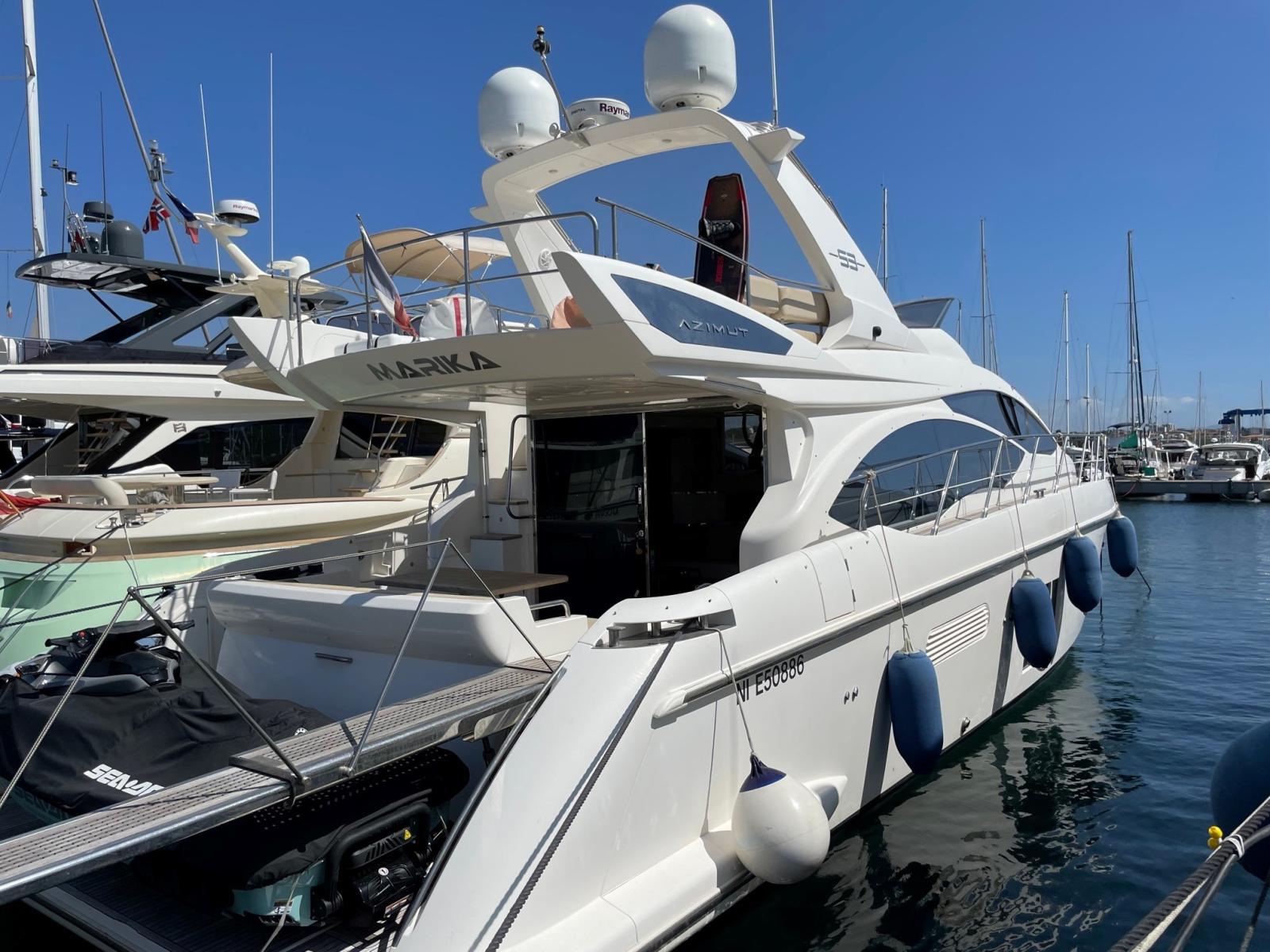 azimut 53 flybridge my 2011