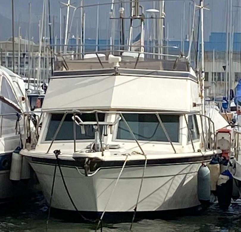 hatteras 32 sport fisherm.