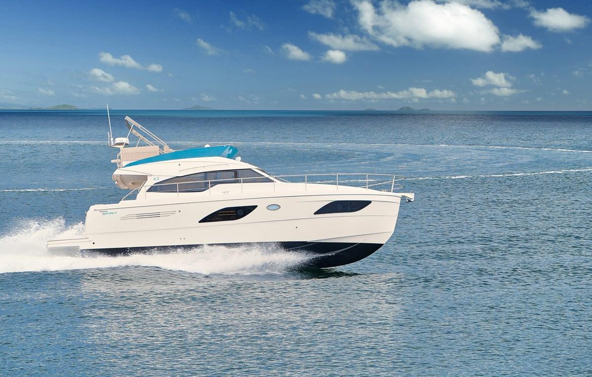 rodman Spirit 42 fly bridge