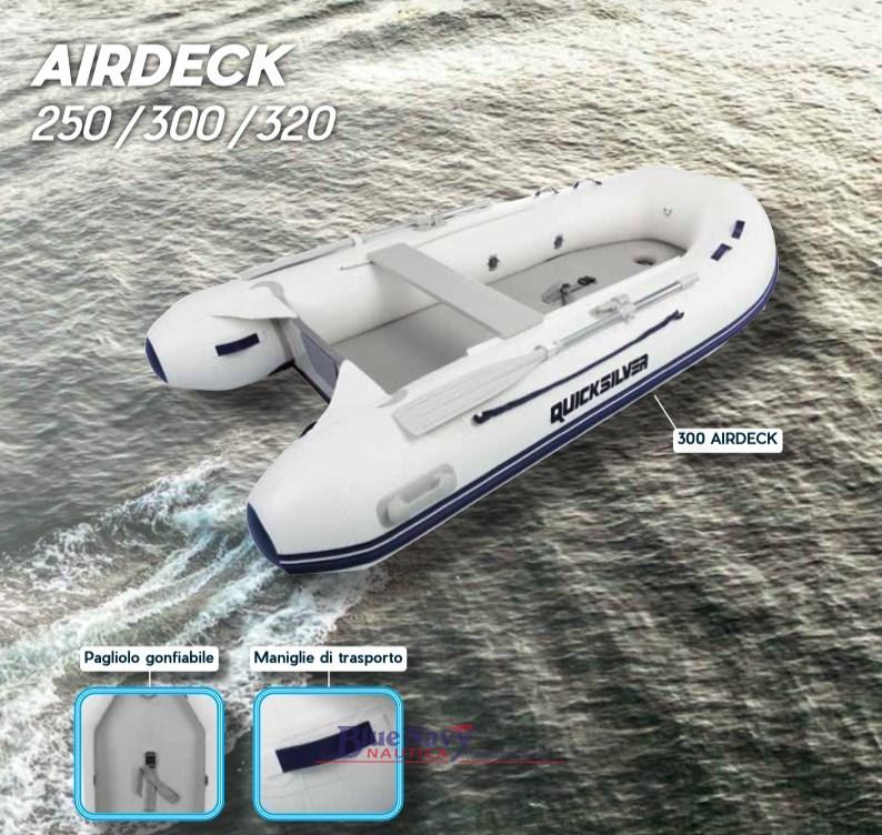 quicksilver tender Air deck 250cm - 320cm pagliolo gonfiabile