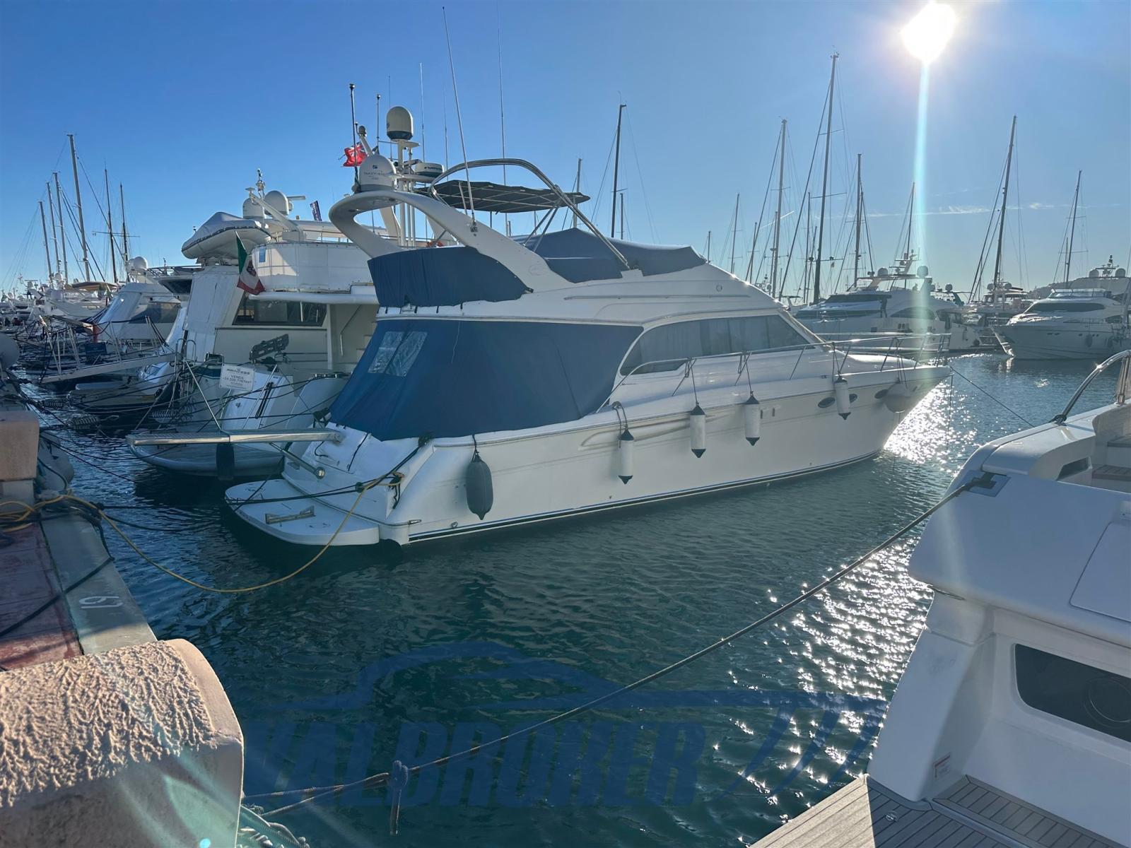 sea ray 480 sedan bridge