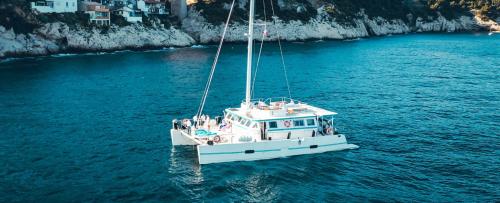 Custom built boat maxi day charter catamaran 65