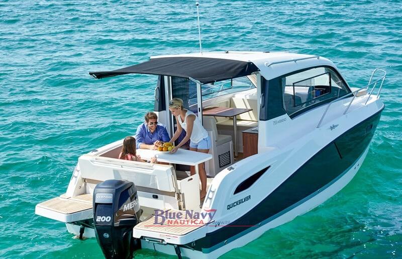 quicksilver 805 weekend - 7,76mt con 4 posti letto
