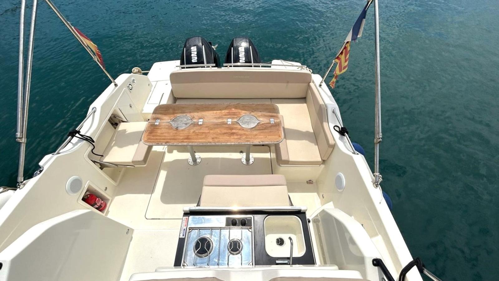 quicksilver 875 sundeck