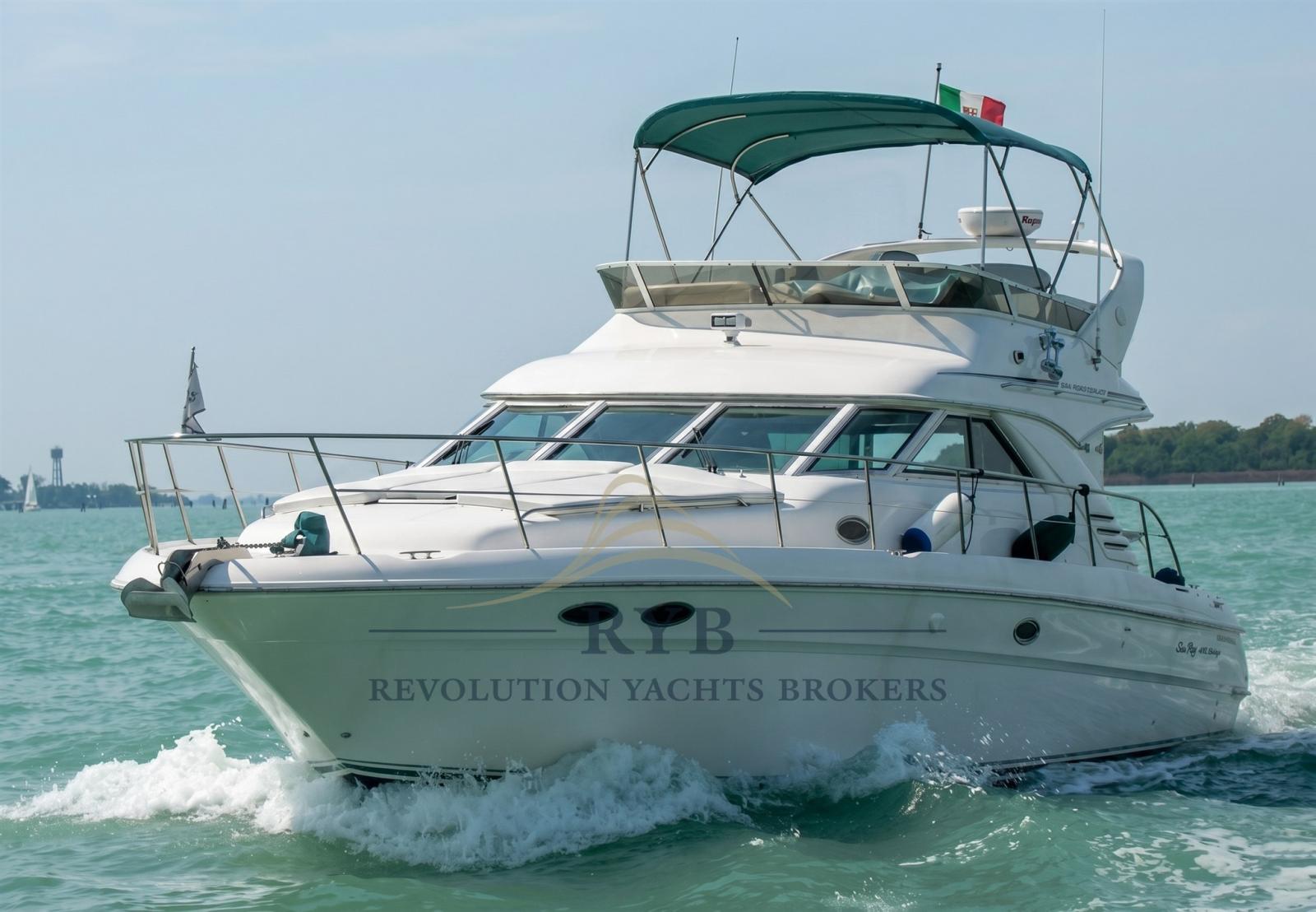 sea ray 400 sedan bridge
