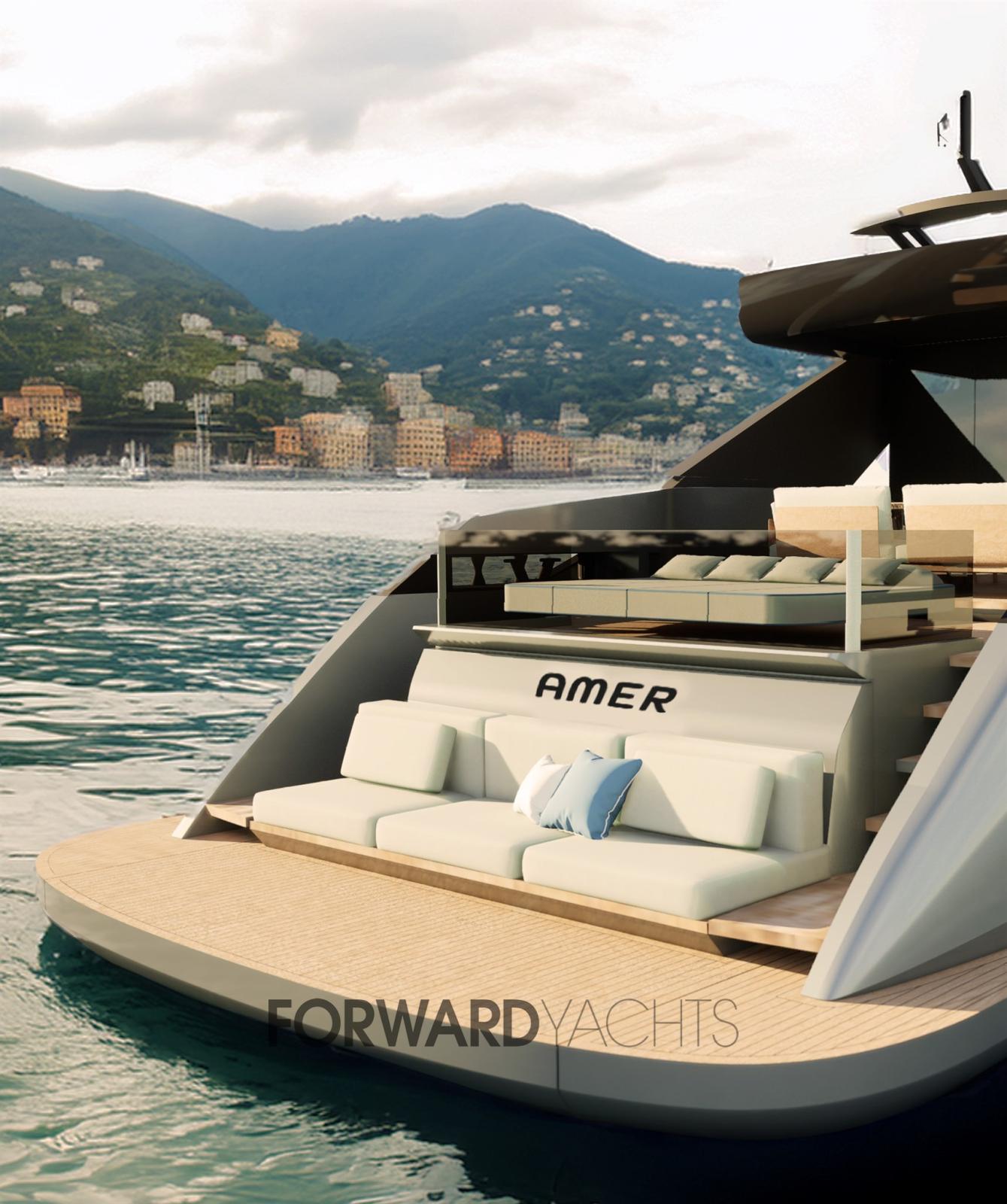 amer yachts 96 sanremo