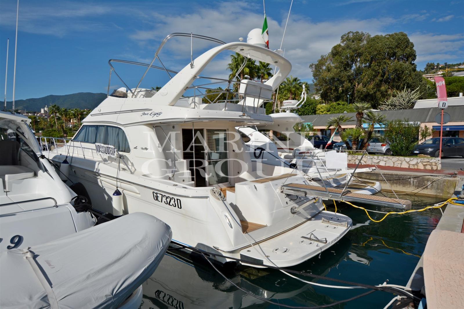 sea ray 480 sedan bridge