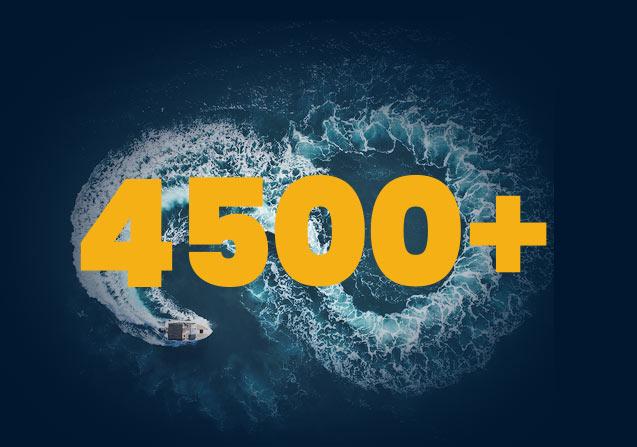 4500 Barche Pubblicate in sole 6 Settimane! 4500 Barche Pubblicate in sole 6 Settimane!